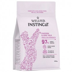 Wellfed Instincat S.O.B. All Life Stages Chicken & Egg Yolk 300gr Super Premium Τροφές 